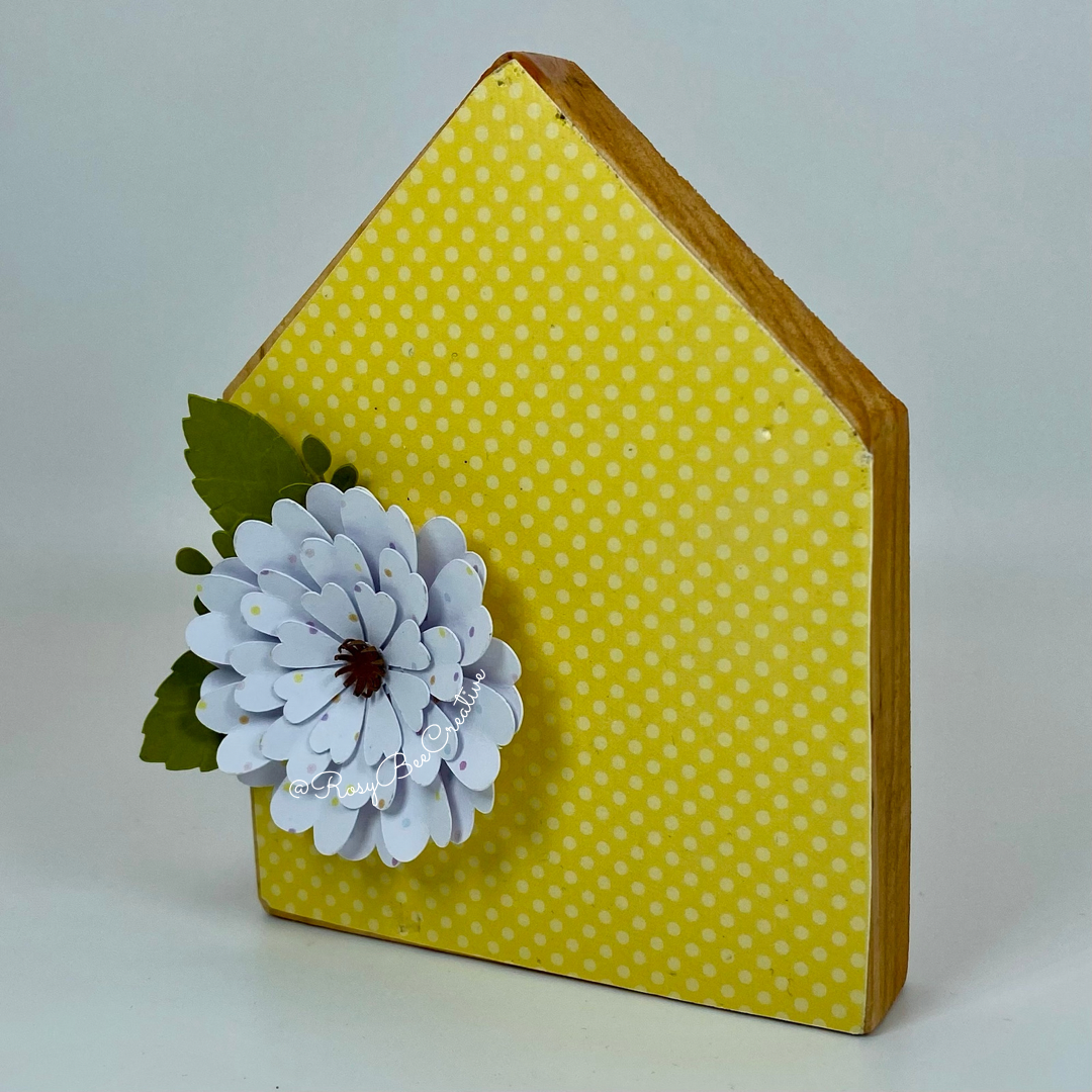 Spring Decor | Paper Flower Decor | Tiny House Tray Decor