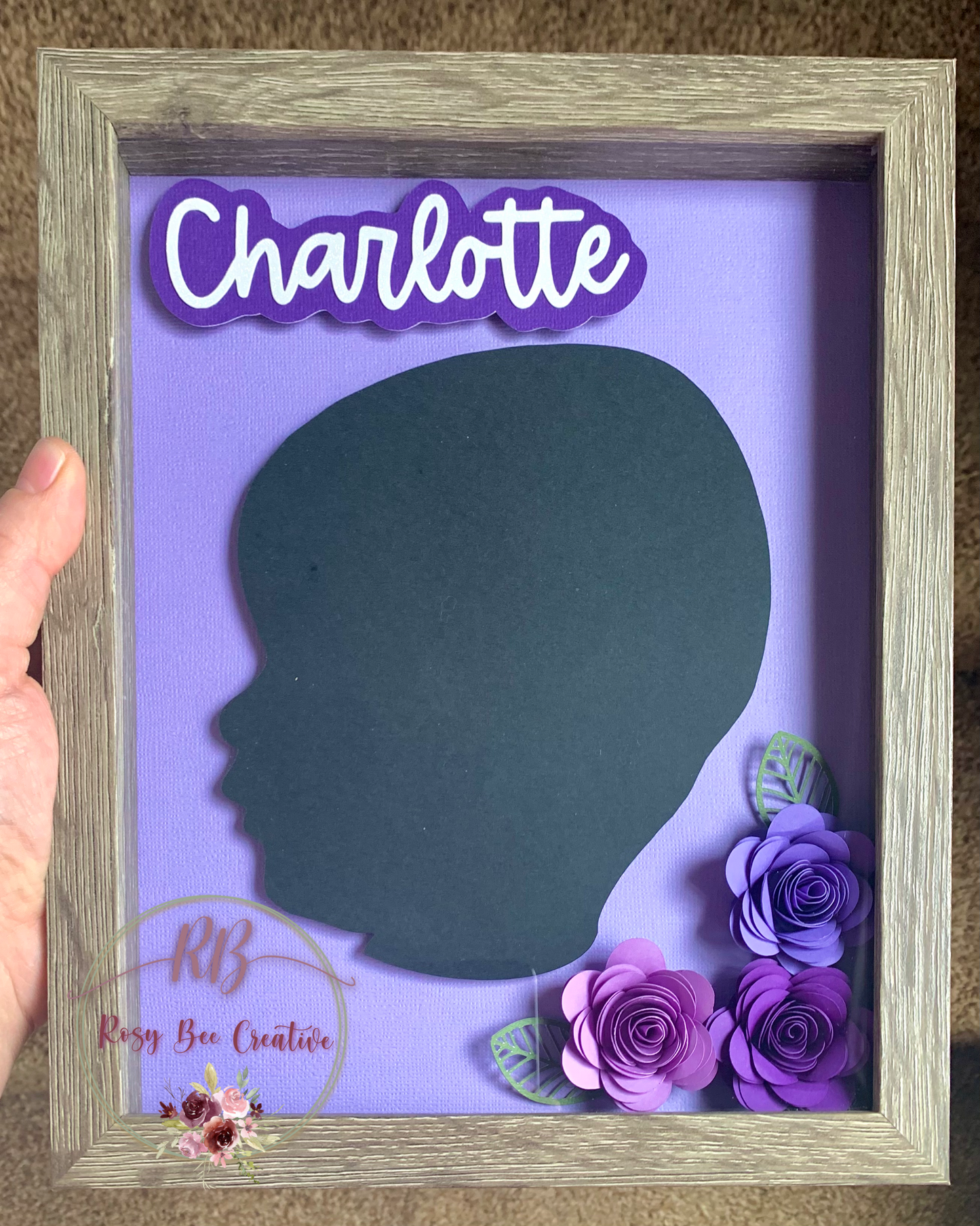 Silhouette Shadow Box *Customizable*