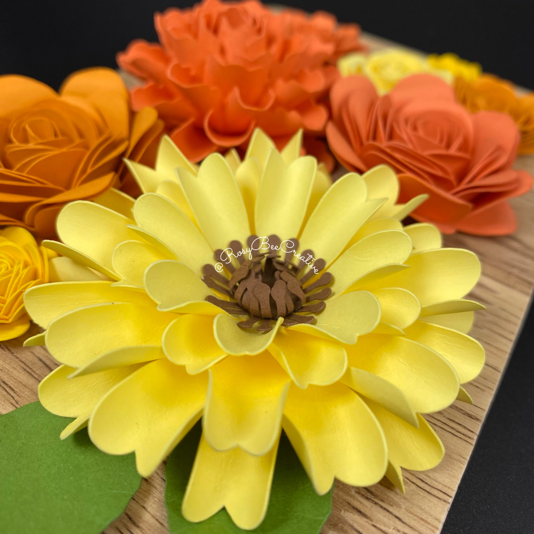 Mini Cheese Board Decor | Spring Flowers | Floral Decor