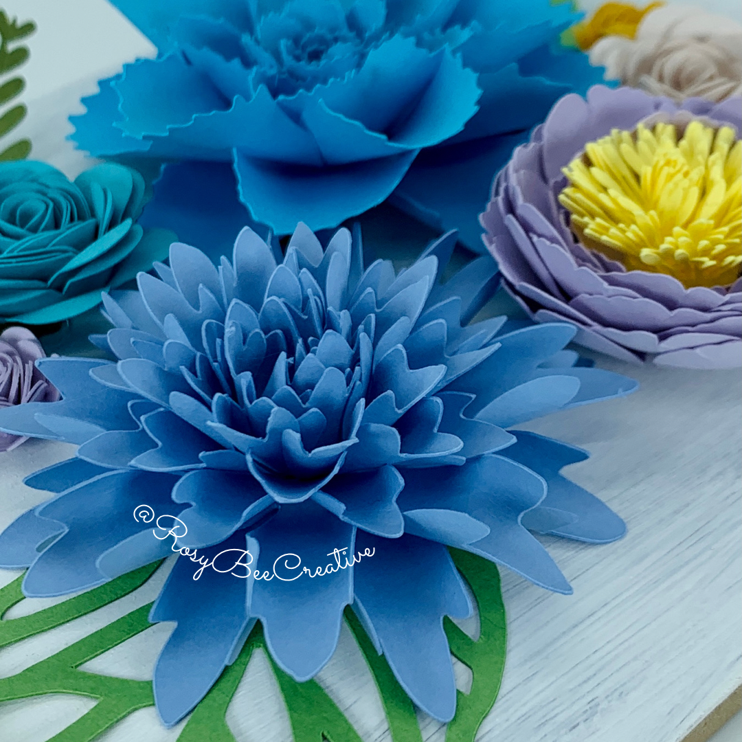 Floral Wall Decor | Paper Flower Wall Hanger | Spring Wall Decor