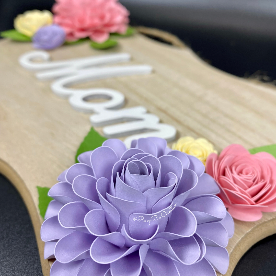 Mother’s Day Decor | Mother’s Day Sign | Mother’s Day Flowers | Paper Flower Decor