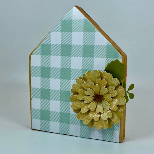 Spring Decor | Paper Flower Decor | Tiny House Tray Decor