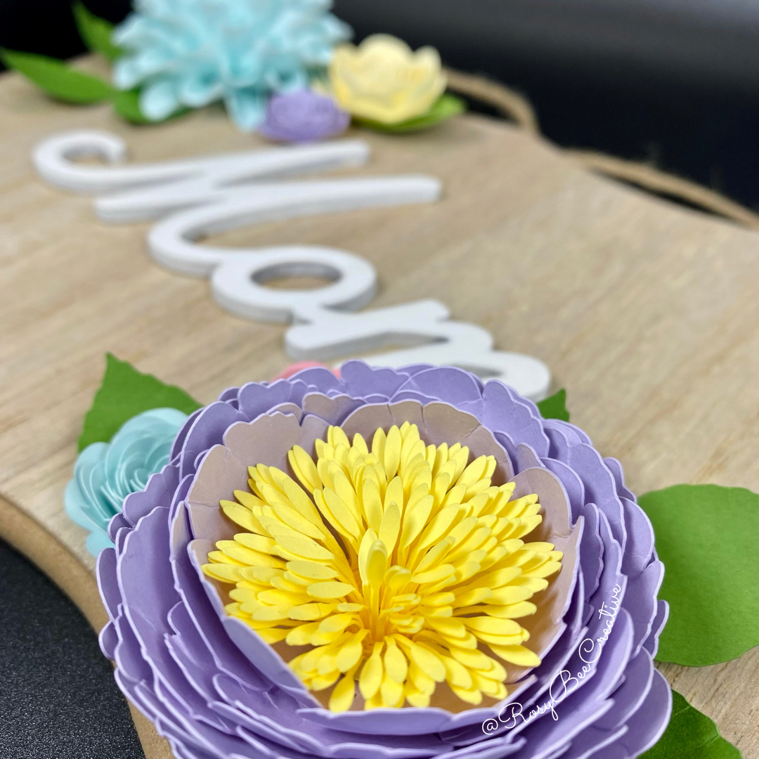 Mother’s Day Decor | Mother’s Day Sign | Mother’s Day Flowers | Paper Flower Decor