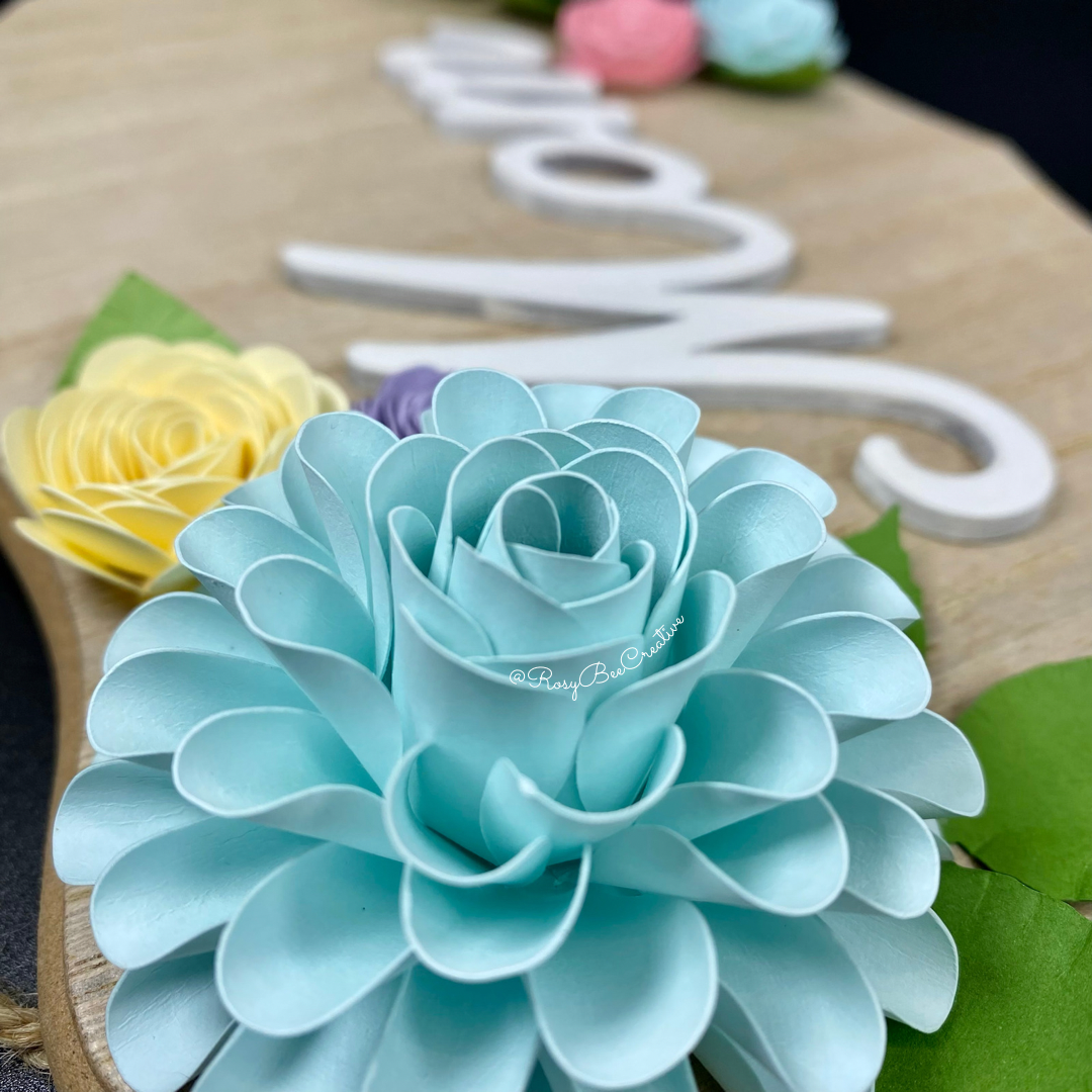 Mother’s Day Decor | Mother’s Day Sign | Mother’s Day Flowers | Paper Flower Decor