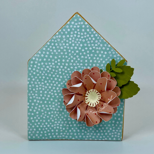 Spring Decor | Paper Flower Decor | Tiny House Tray Decor