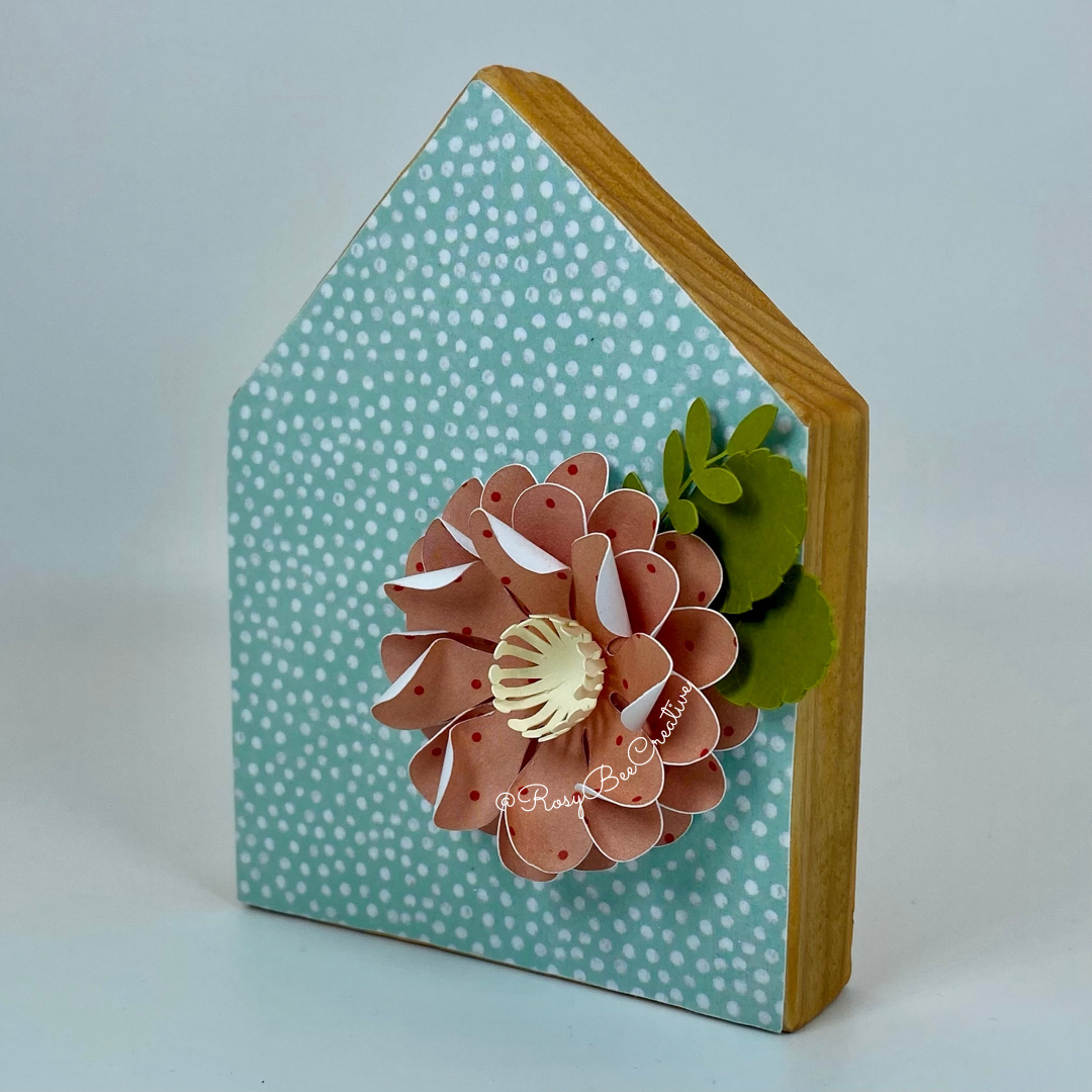 Spring Decor | Paper Flower Decor | Tiny House Tray Decor