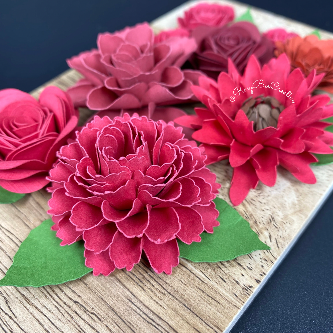 Mini Cheese Board Decor | Spring Flowers | Floral Decor