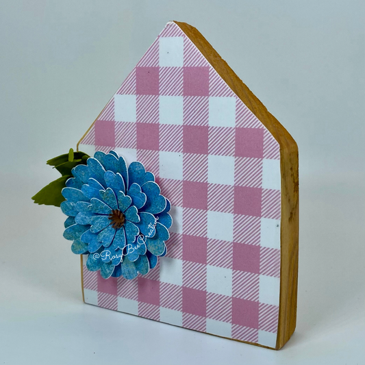 Spring Decor | Paper Flower Decor | Tiny House Tray Decor