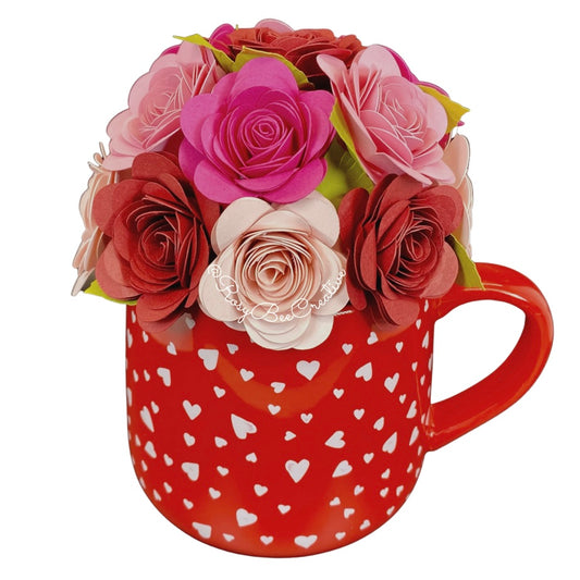 Rose Bouquet Mug | Pink & Red Mix