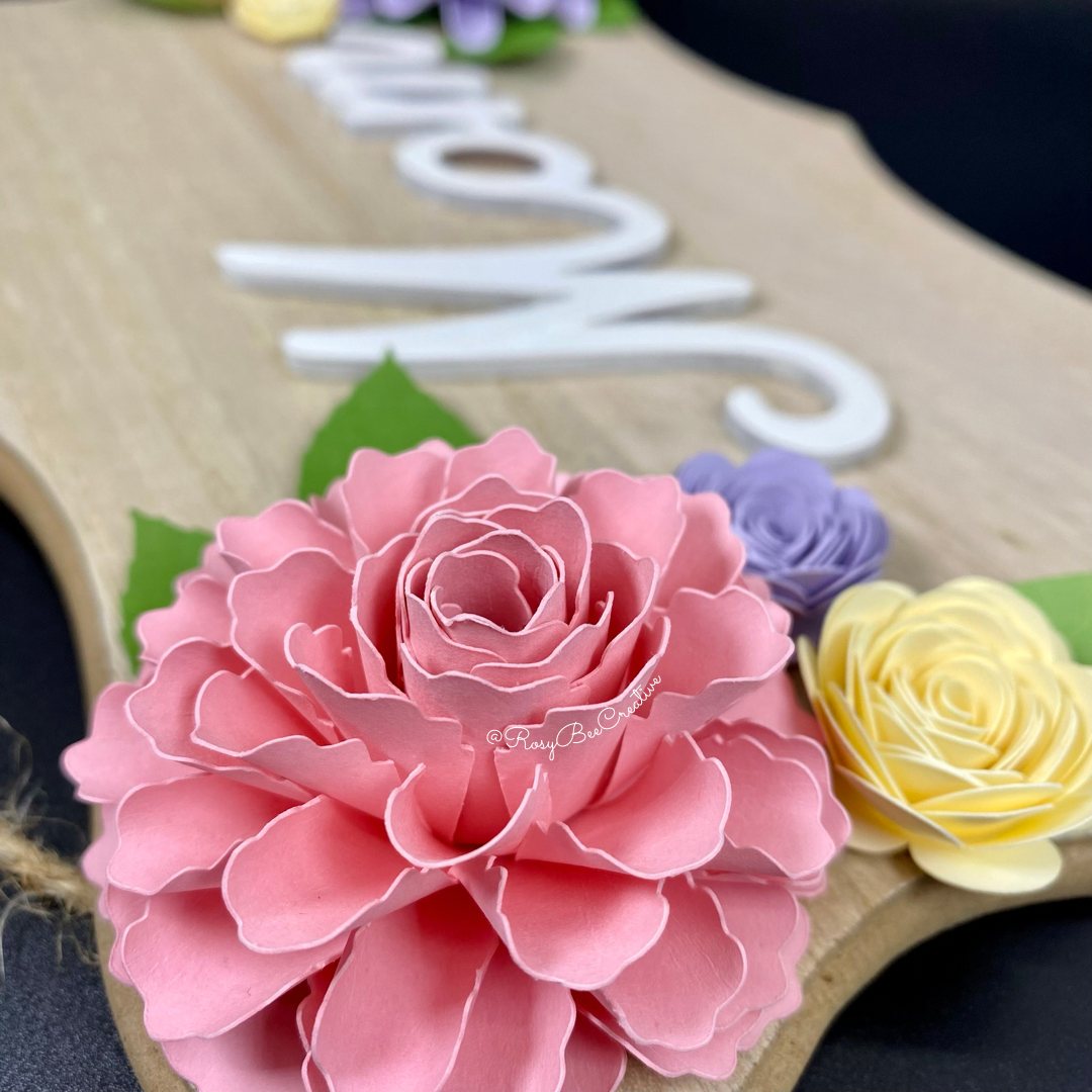 Mother’s Day Decor | Mother’s Day Sign | Mother’s Day Flowers | Paper Flower Decor