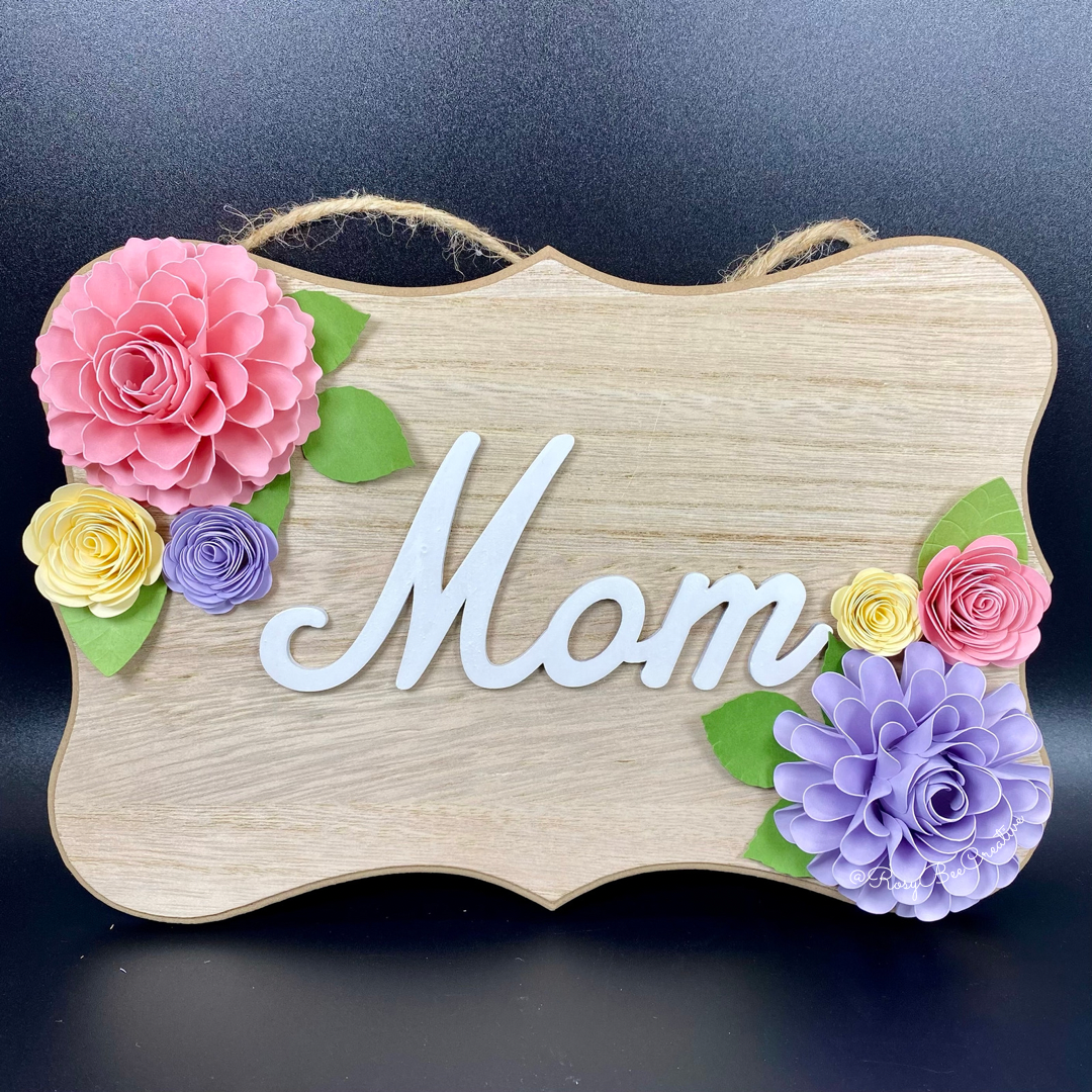 Mother’s Day Decor | Mother’s Day Sign | Mother’s Day Flowers | Paper Flower Decor